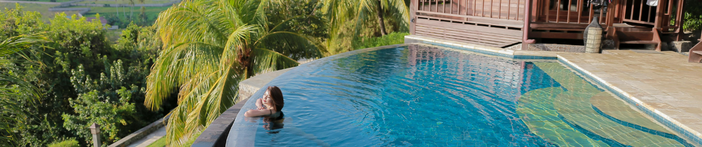 Bali holiday swimming pool