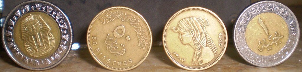 Egyptian coins