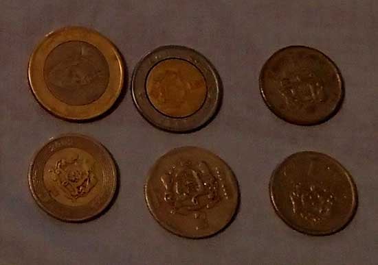 Moroccan coins