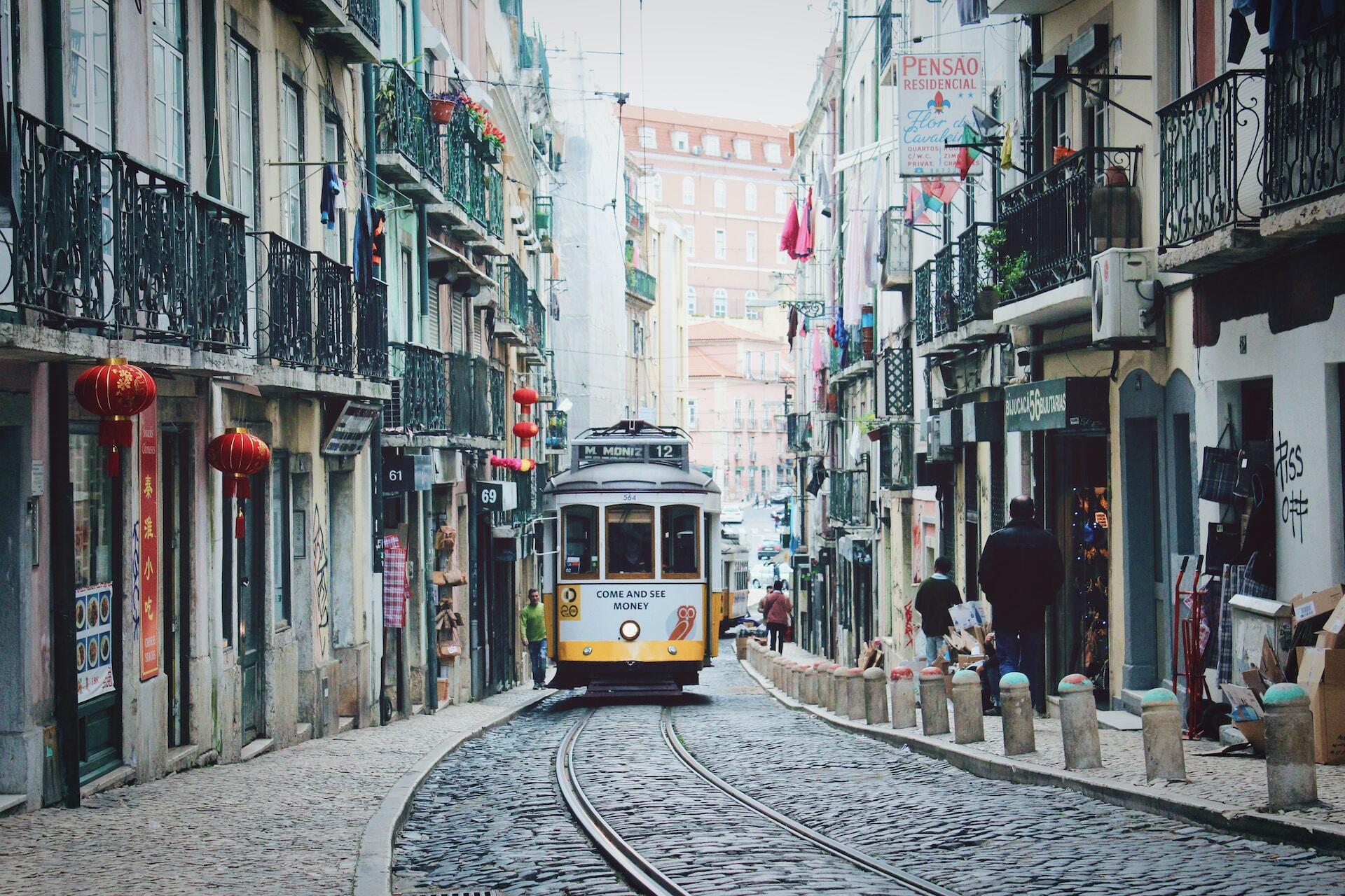 Portugal tram