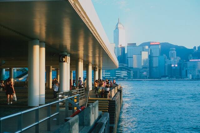 Star Ferry across Victoria Harbour  