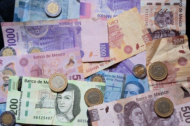 Mexican pesos