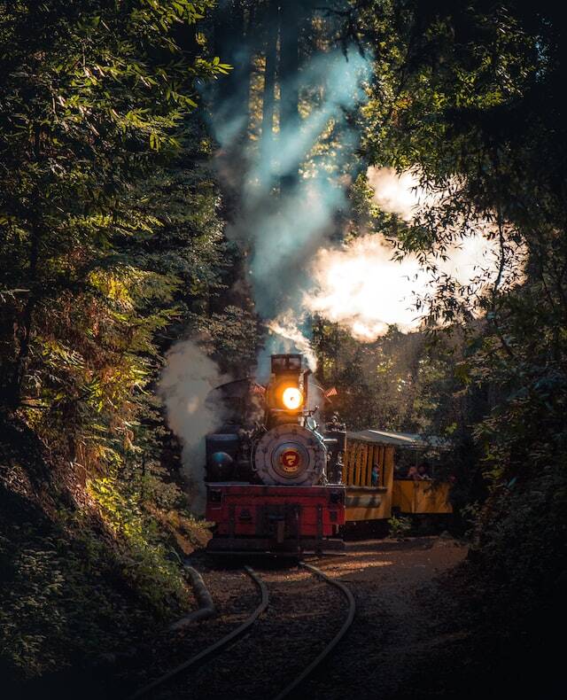 Glacier Express Train 