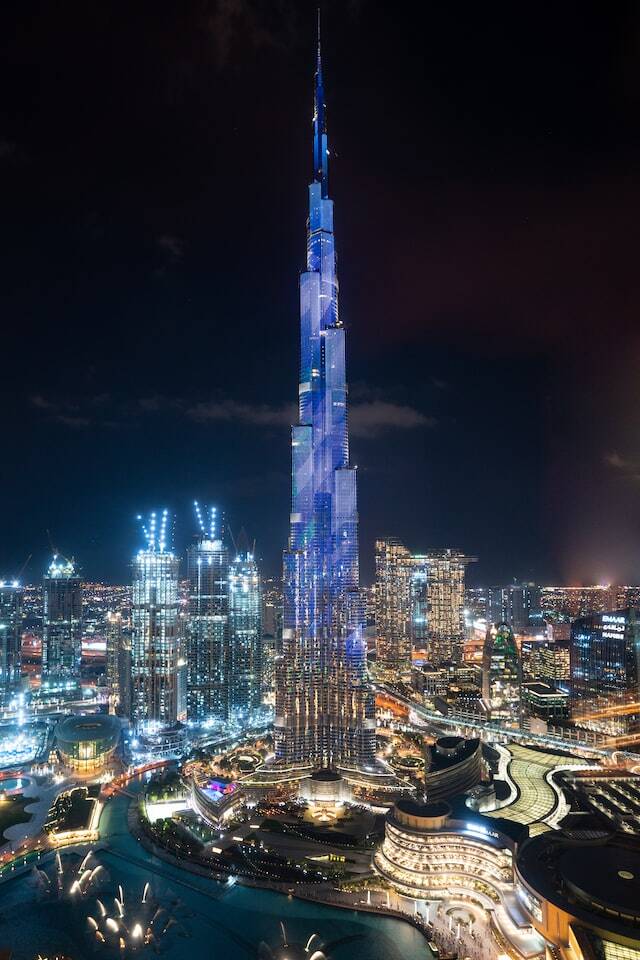 Burj Khalifa in Dubai