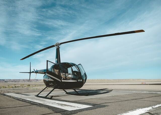 Helicopter ride over Hawaii Volcanoes National Park